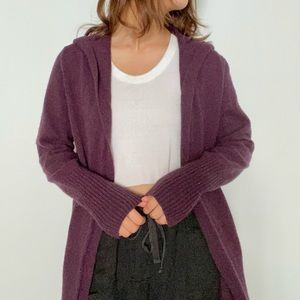 GAP burgundy cardigan